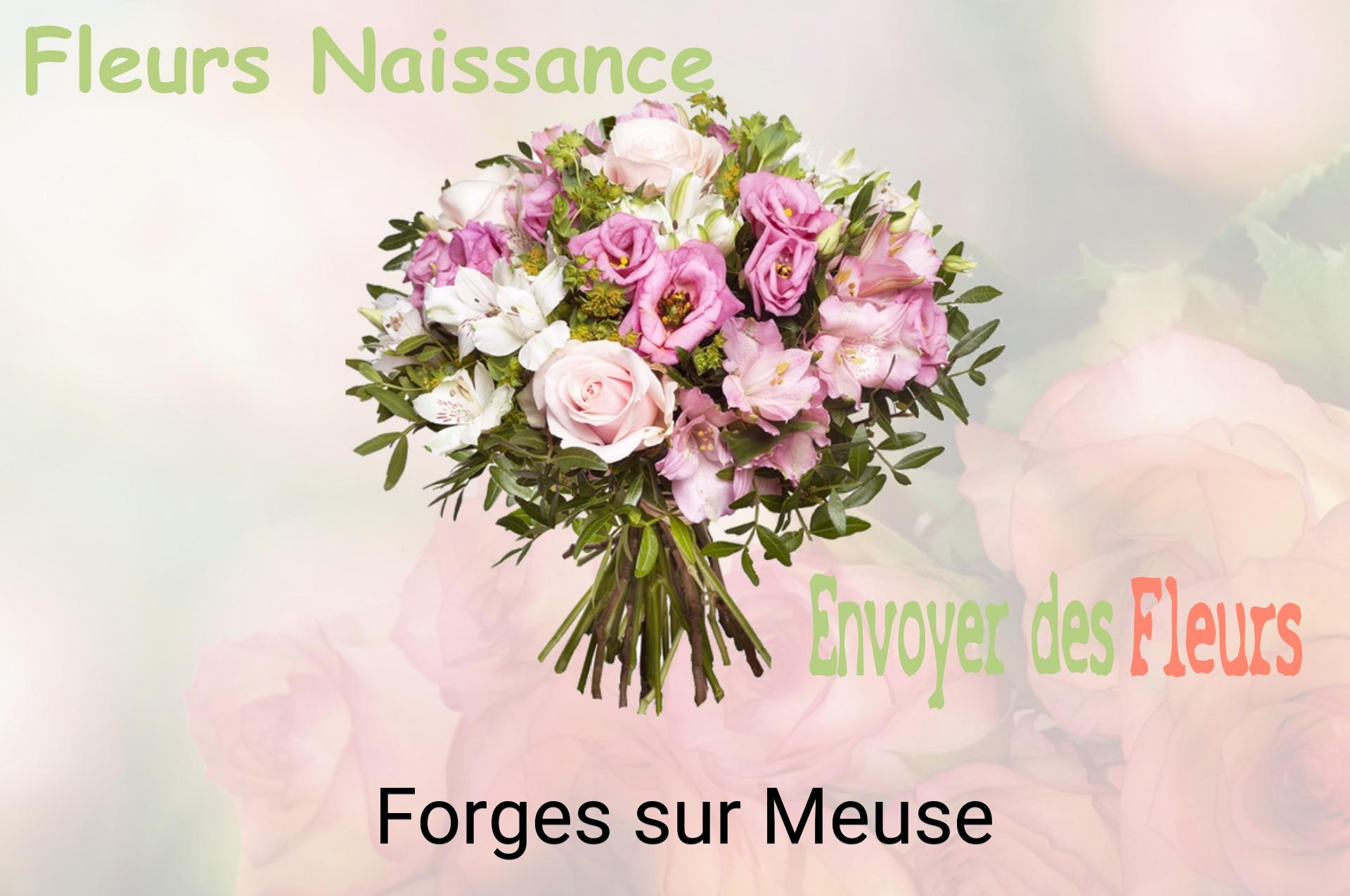 Bouquet de fleurs de naissance livré à Forges-sur-Meuse